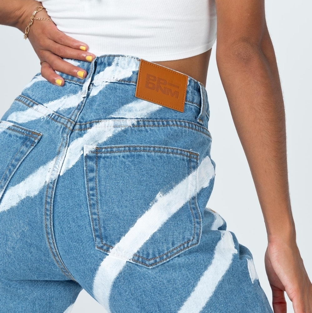 Princess Polly Sarah Denim Jeans - Picture 4 of 7